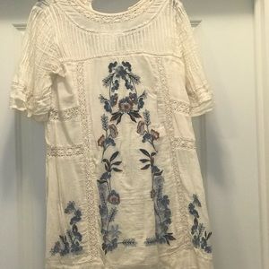Free people Perfectly Victorian mini dress